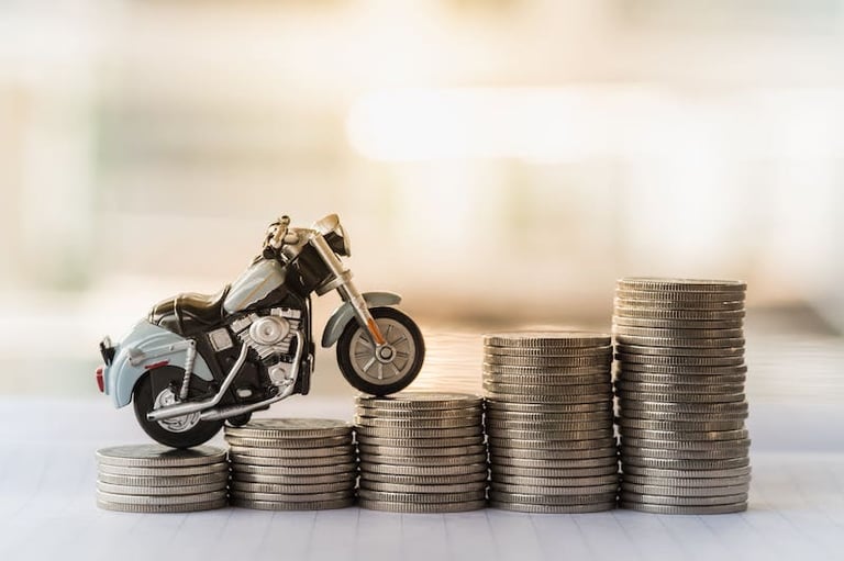 Motorcycles are cost effective. Motorcycles are cost effective.