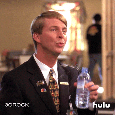 drinking water