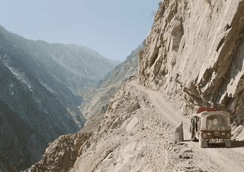 fairy meadows road in pakistan