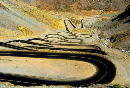 los caracoles pass in chile